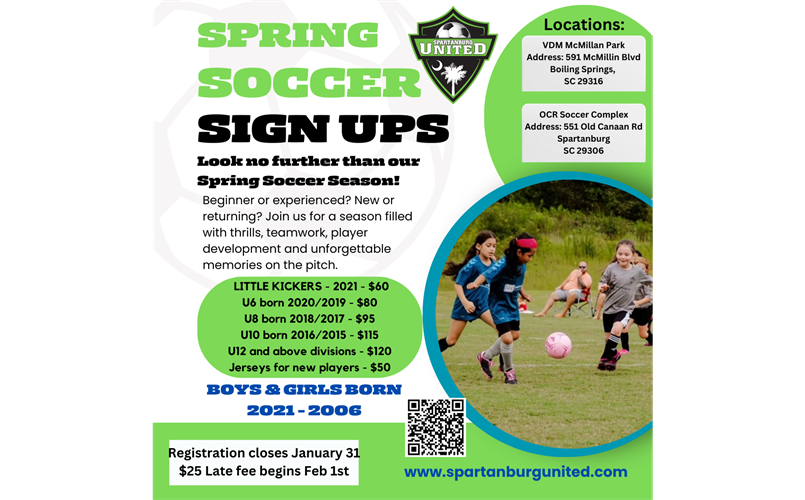 SPRING Rec Registration